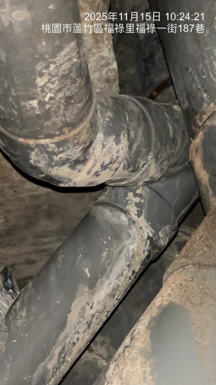 桃園市蘆竹區青青校園社區｜管道間綜合檢測與管線健康診斷案例2