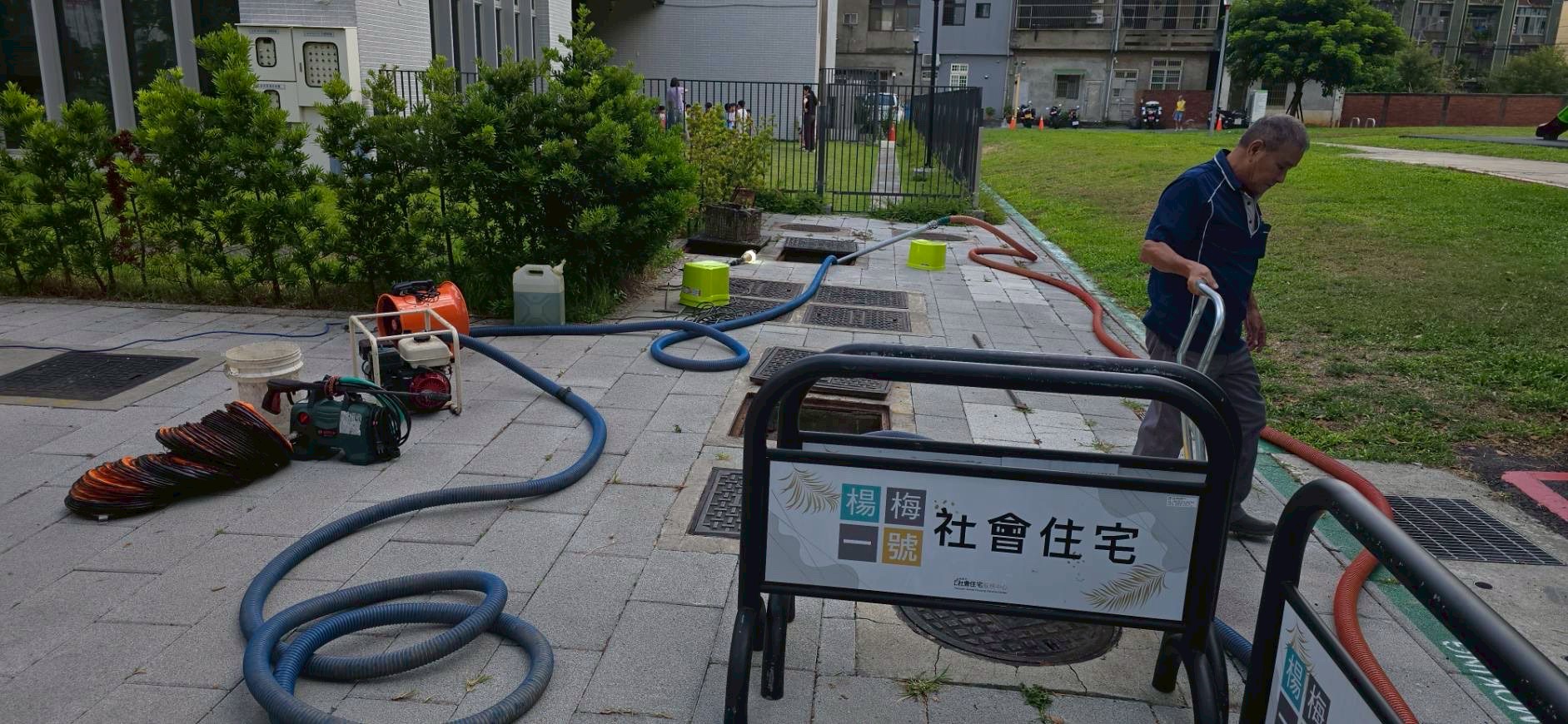 1140911楊梅社會住宅公義棟抽水肥工程