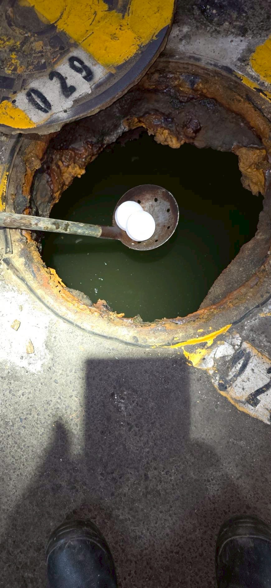 1140930社區水肥清運案例：萬能及第社區化糞池清除作業