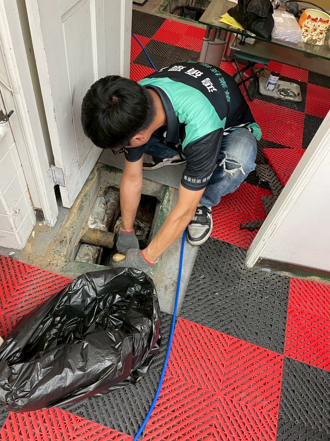 1140822五福華廈水刀清溝加挖溝案例-首圖