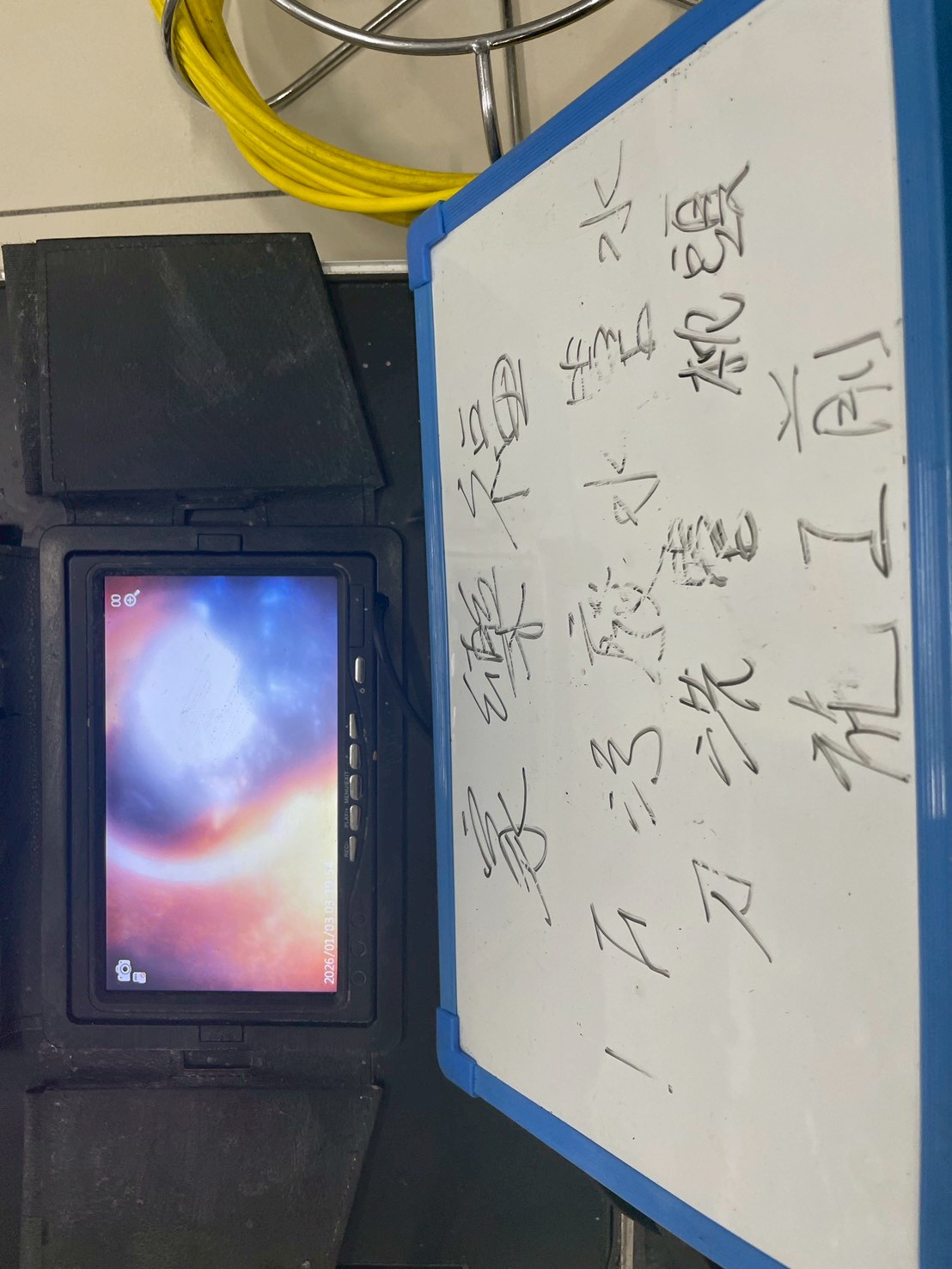 1150109商業管線專業清淤案例:家樂福賣場汙水管高壓水刀清洗