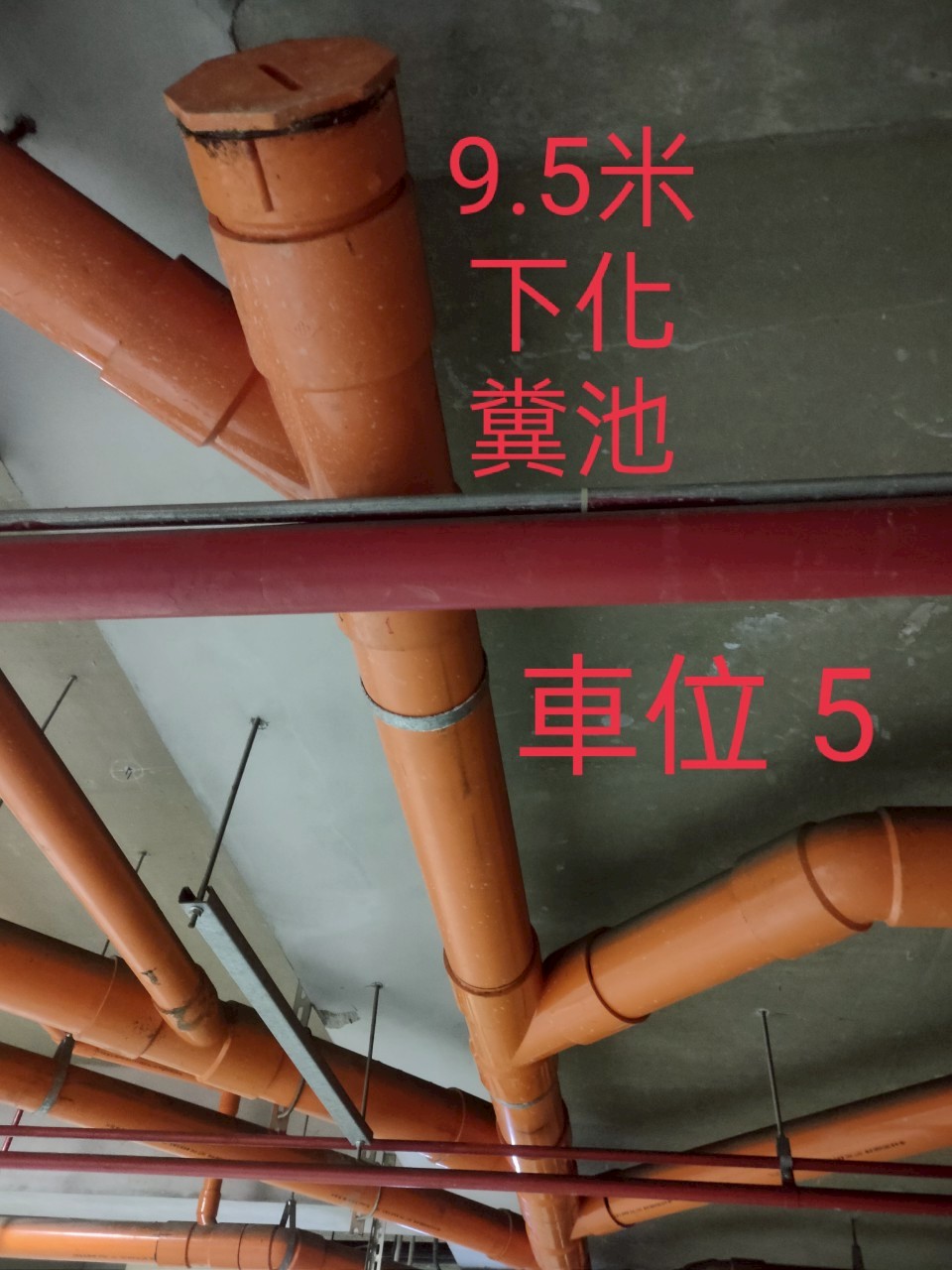 赫士堡化糞池廢水管現勘案例4