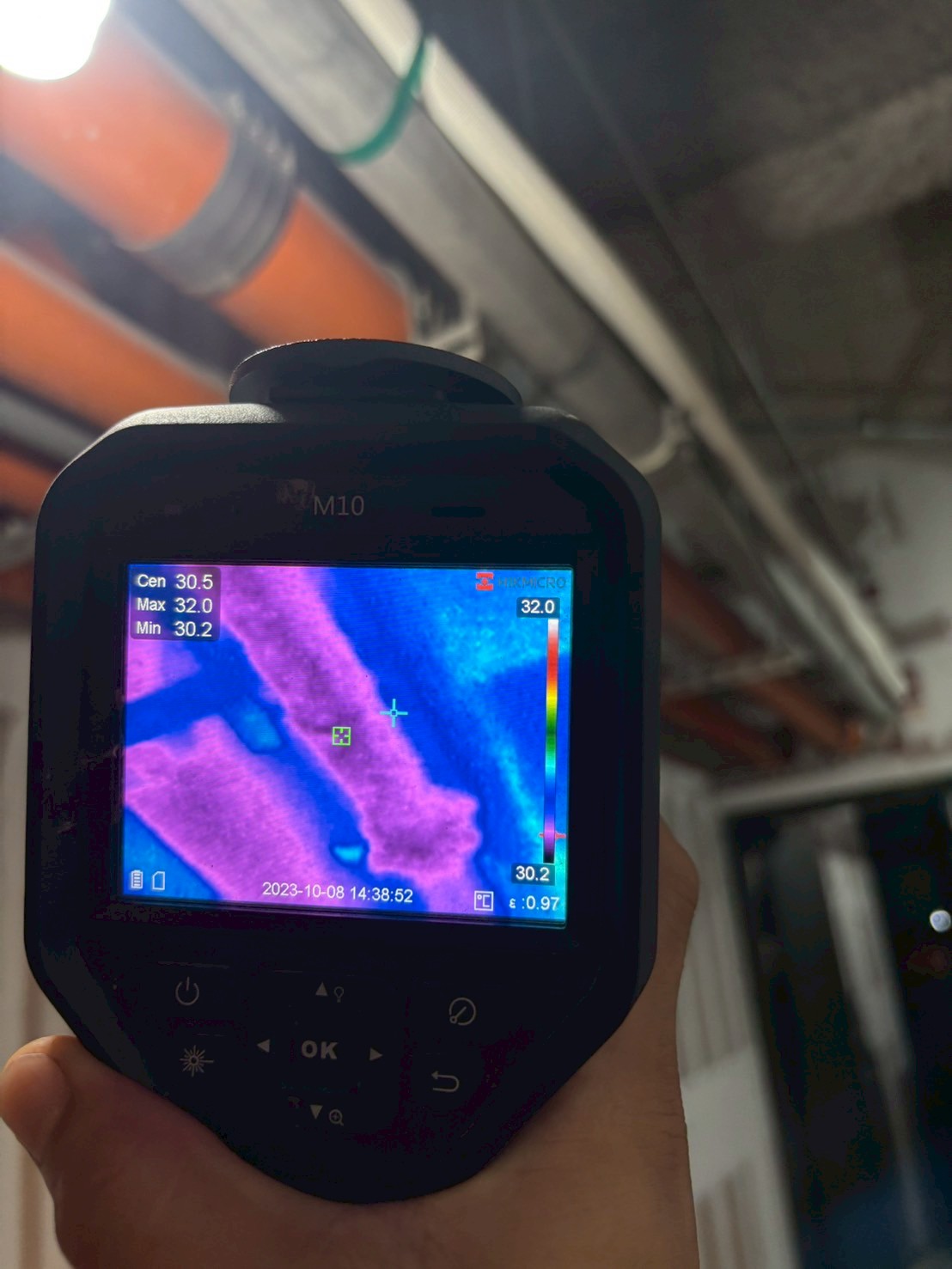 1141003管線非破壞性檢測案例：敦南捷境社區污廢水管熱顯像儀檢測