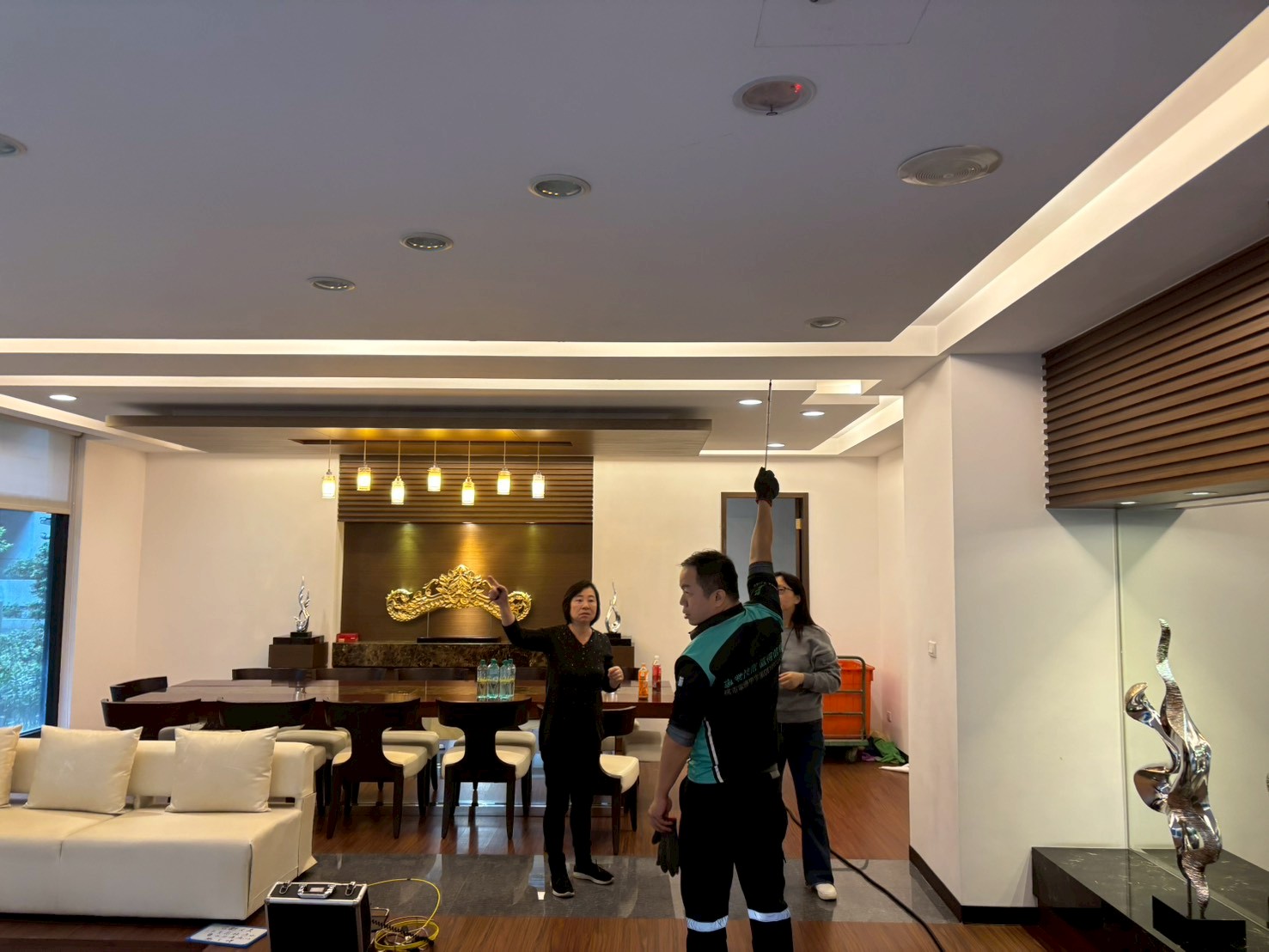 1141216案例分享:【合新大美】1F高壓水刀洗管工程紀錄