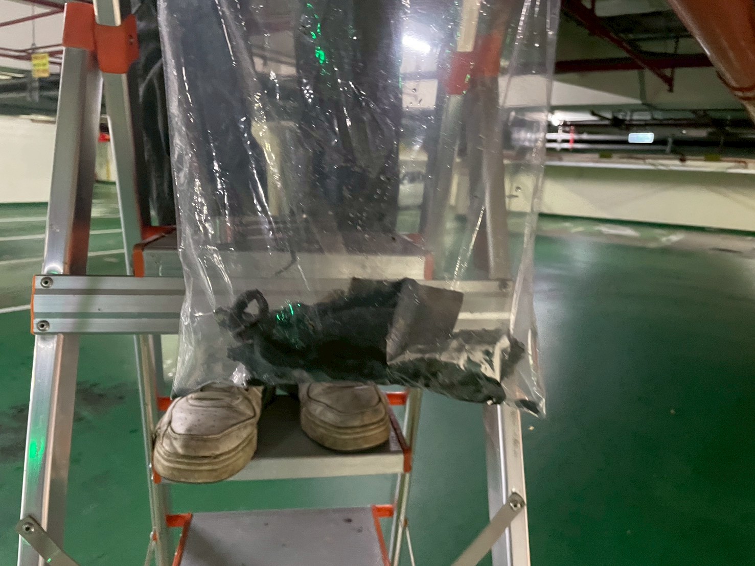環遊市晶華館3樓幹管高壓水刀洗管工程|大樓排水系統清潔維護案例20260505異物清除