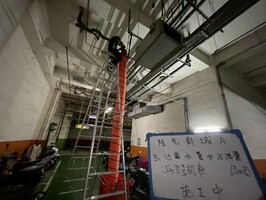 陸光新城第二期1150430水刀洗管案例｜高壓水刀清洗公共管線，打造順暢排水環境