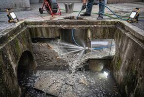 水刀通管水泥堵塞的處理方式與解決方案