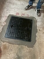 1140828 歡樂家庭B3污水蓋更新×4(完成) 218車位後方污水蓋需打矽利康