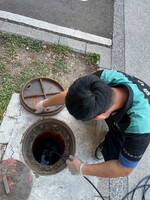 鼎藏光明114/12/02緊急叫修外排口清洗案例