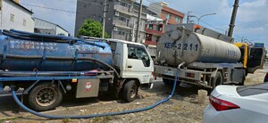 1140930社區水肥清運案例：萬能及第社區化糞池清除作業