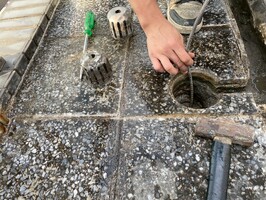 1141124社區排水系統檢測案例：擎天匯屋頂與地面排水管清淤