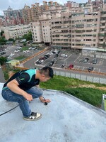 1140723五福華廈頂樓地排洗管完工